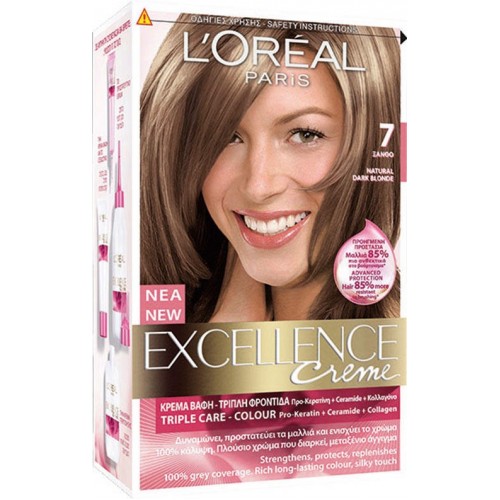 L'Oréal Excellence Cream No7 Ξανθό